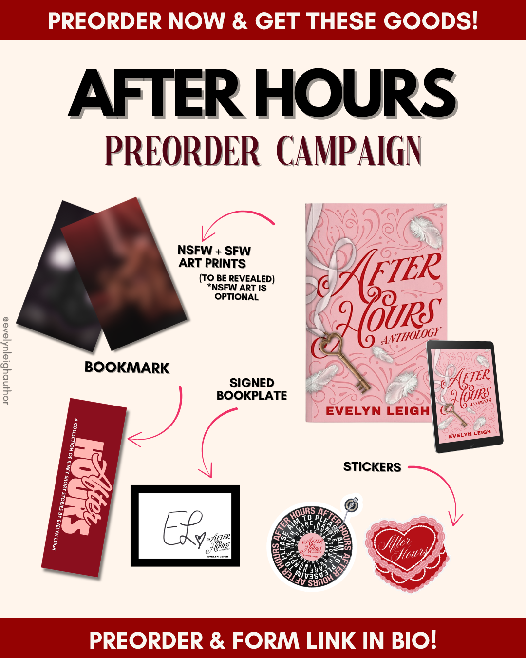 After Hours Paperback *PREORDER* w/ Signature Stamp