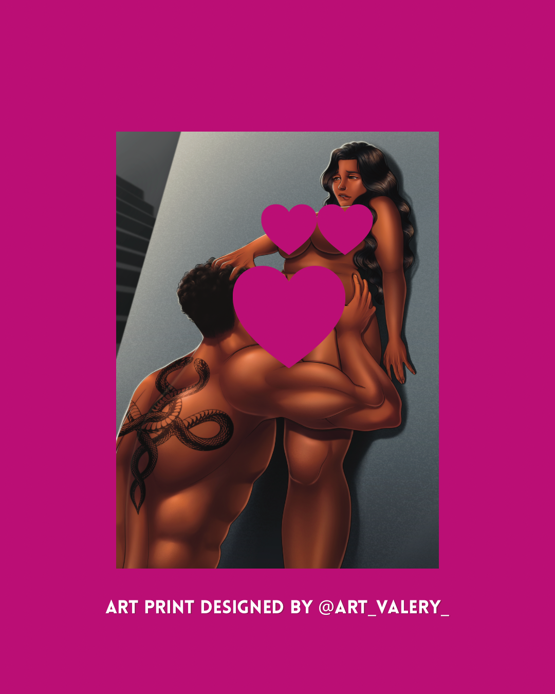 NSFW Shadowed Obsession Chapter 36 Art Print