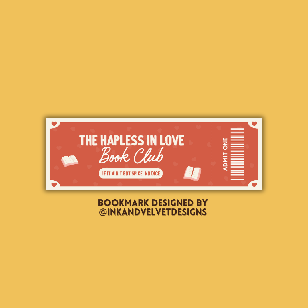 Hapless Ticket Bookmark