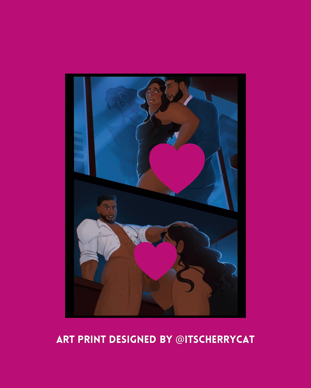 NSFW Shadowed Obsession Chapter 51 Art Print