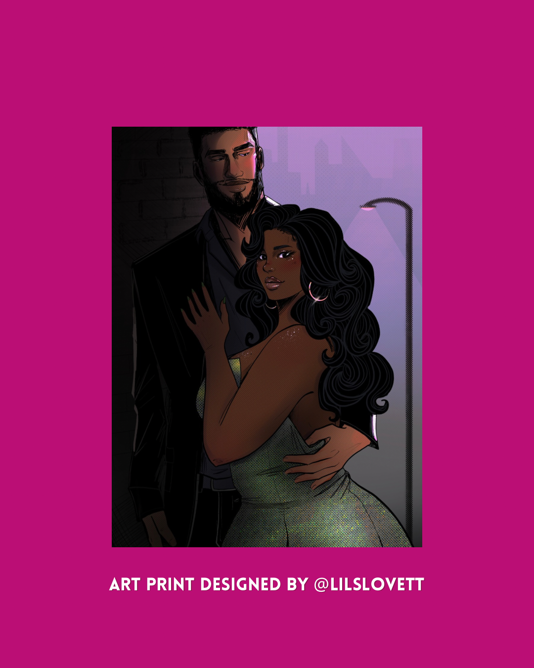 Shadowed Obsession Alternate Cover Art Print