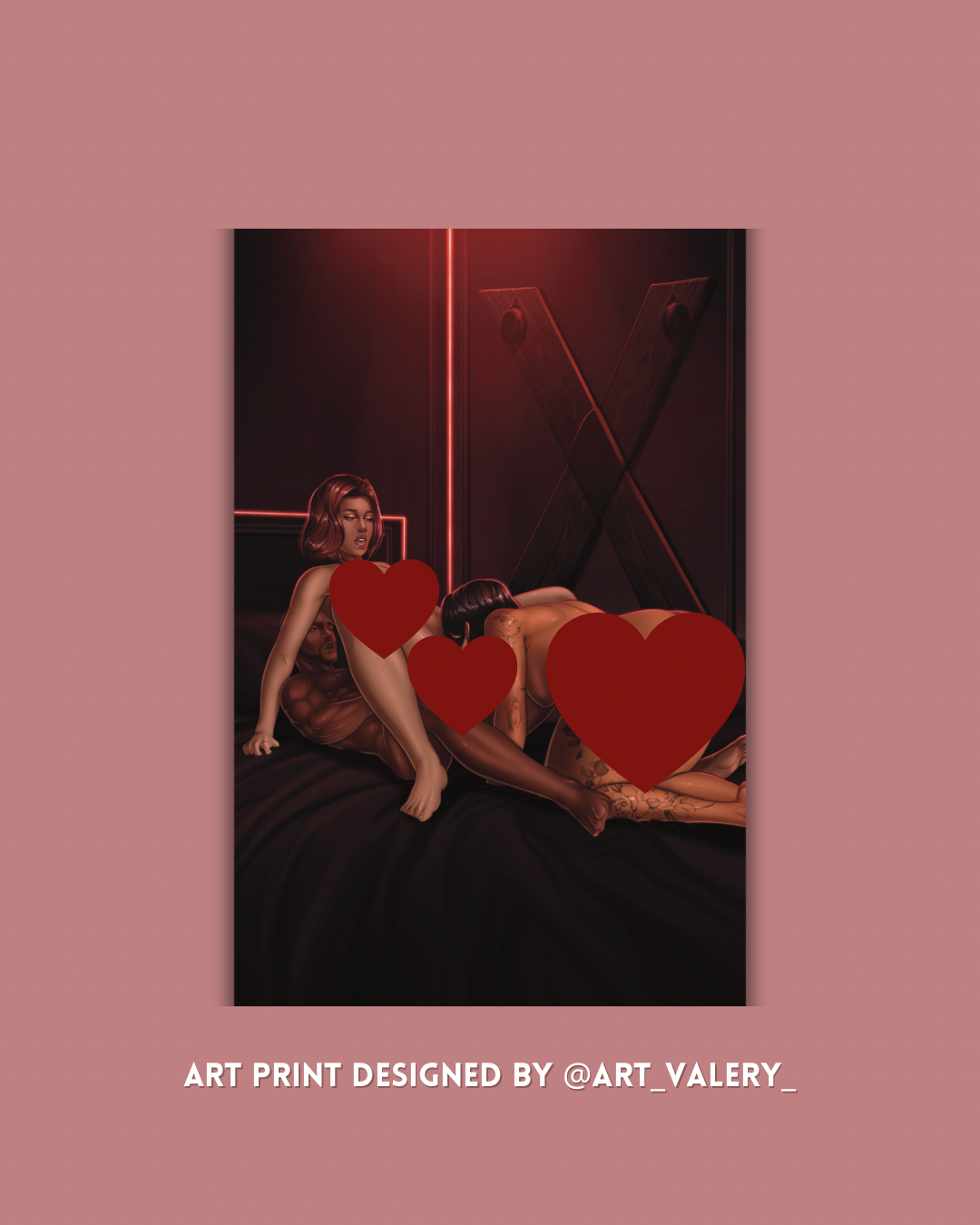 NSFW Invitation Only After Hours Art Print - Valery