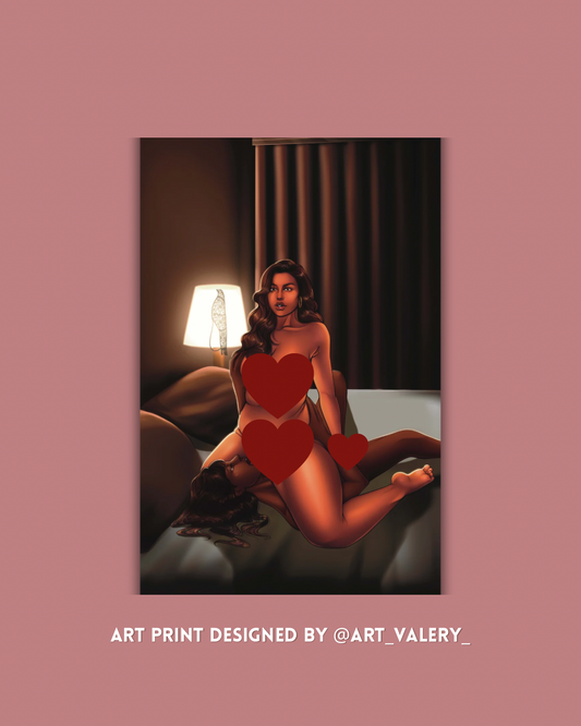 NSFW Free Roam (2/3) After Hours Art Print - Valery